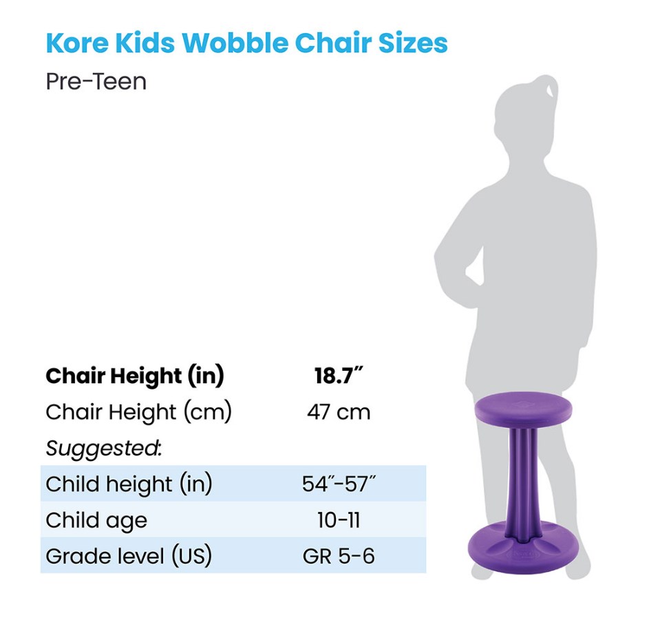 Kore patented wobble discount chair